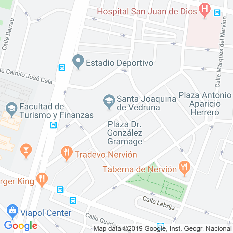 Código Postal calle Espinosa Y Carcel en Sevilla