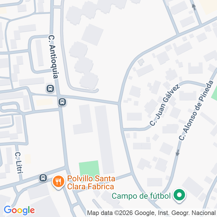 Código postal de Alvar Nuñez Cabeza de Vaca en Sevilla
