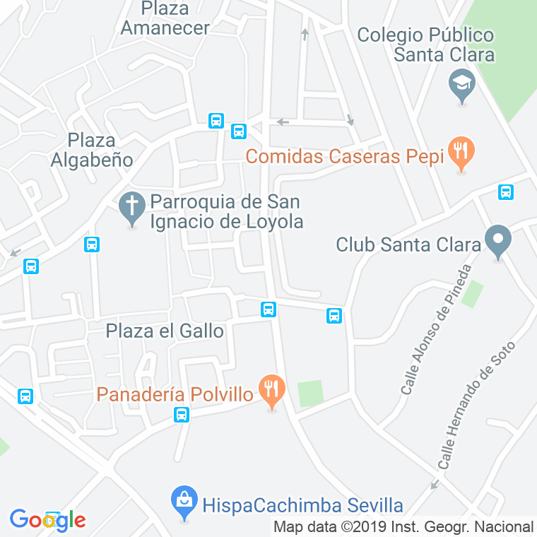 Código Postal calle Antioquia, avenida en Sevilla