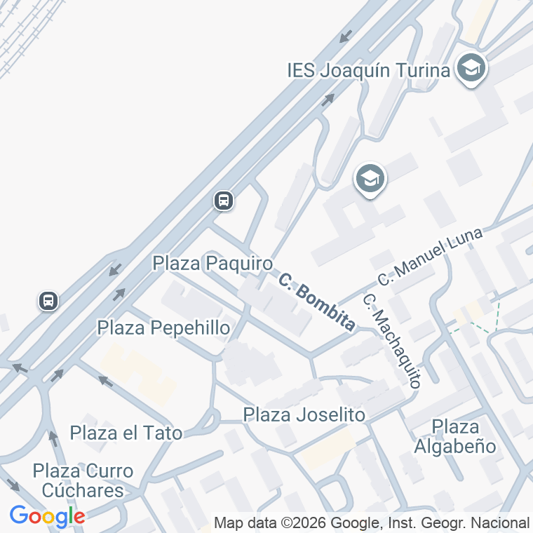 Código postal de Bombita en Sevilla