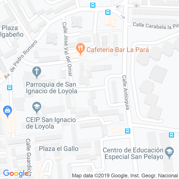 Código Postal calle Francisco Elias Riquelme en Sevilla