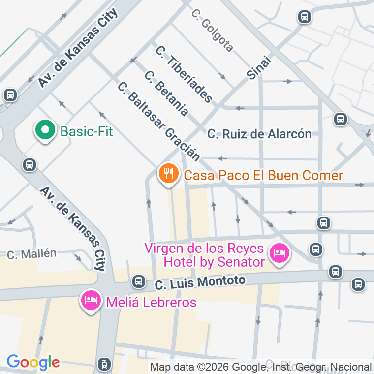 Código postal de Hernando del Pulgar en Sevilla