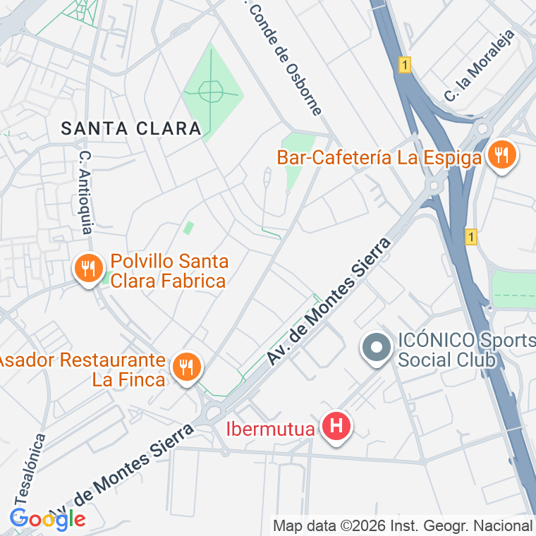 Código postal de Salto Alvarado en Sevilla