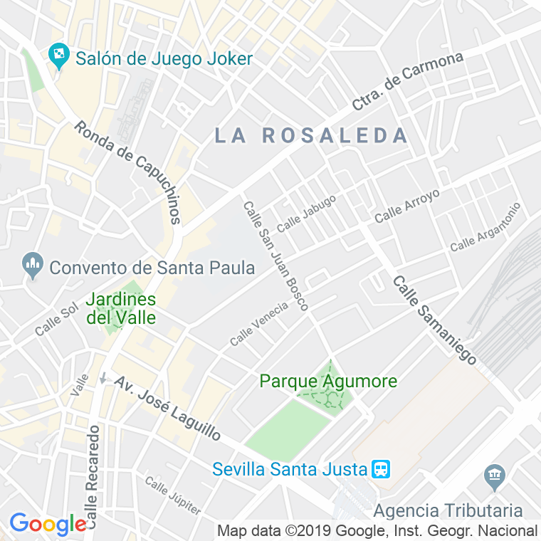 Código Postal calle Arroyo   (Impares Del 59 Al Final)  (Pares Del 44 Al Final) en Sevilla