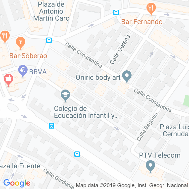 Código Postal calle Brenes en Sevilla