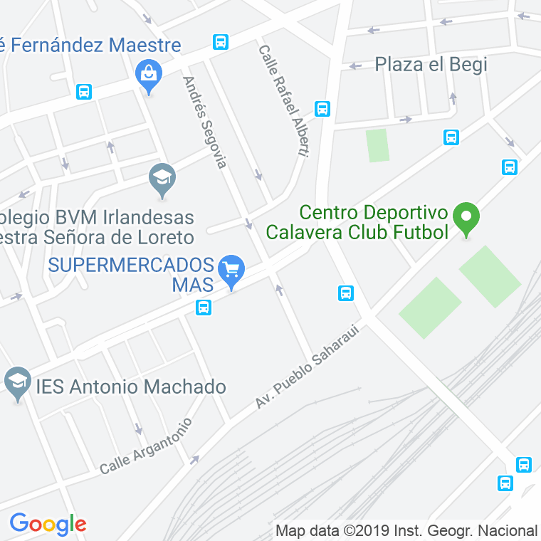 Código Postal calle Carmen Martinez Sancho en Sevilla