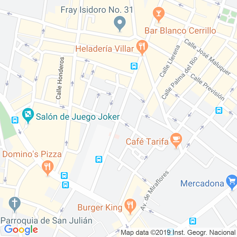 Código Postal calle Cruz Roja, avenida (Pares Del 2 Al Final) en Sevilla