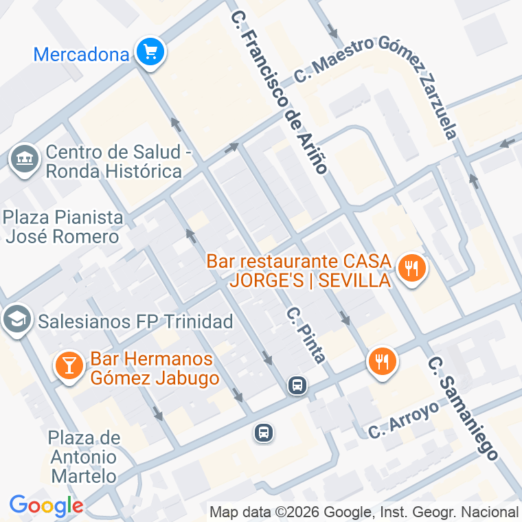 Código postal de Jabugo en Sevilla