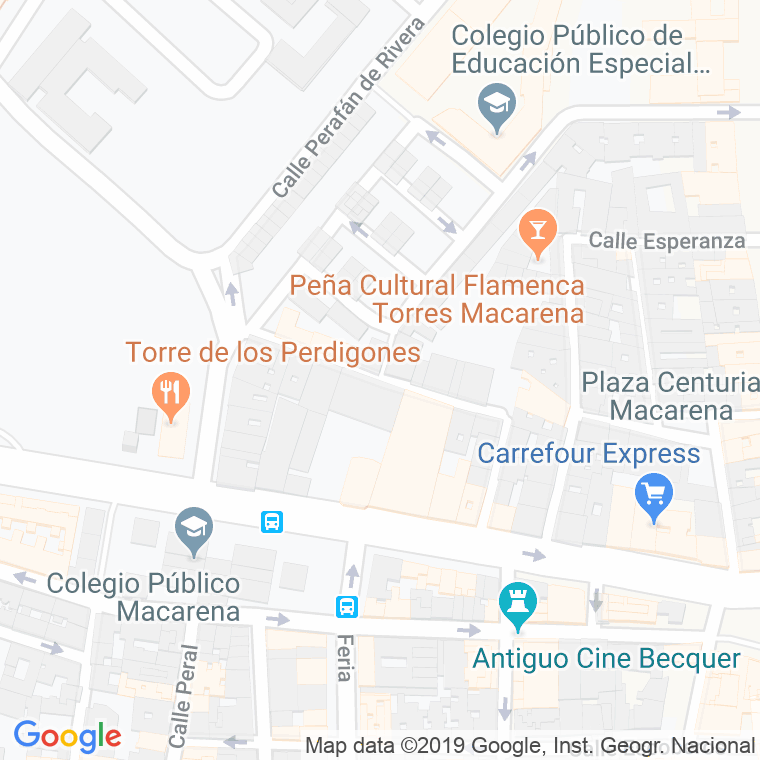 Código Postal calle Adelantado en Sevilla