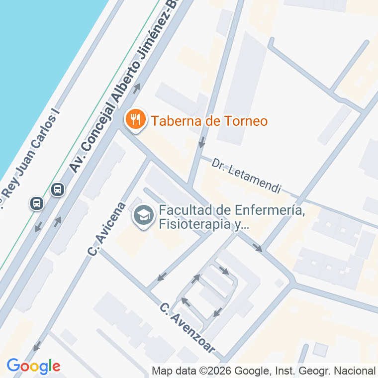 Código postal de Maimonides en Sevilla