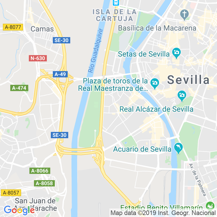 Código Postal calle Dornillo en Sevilla