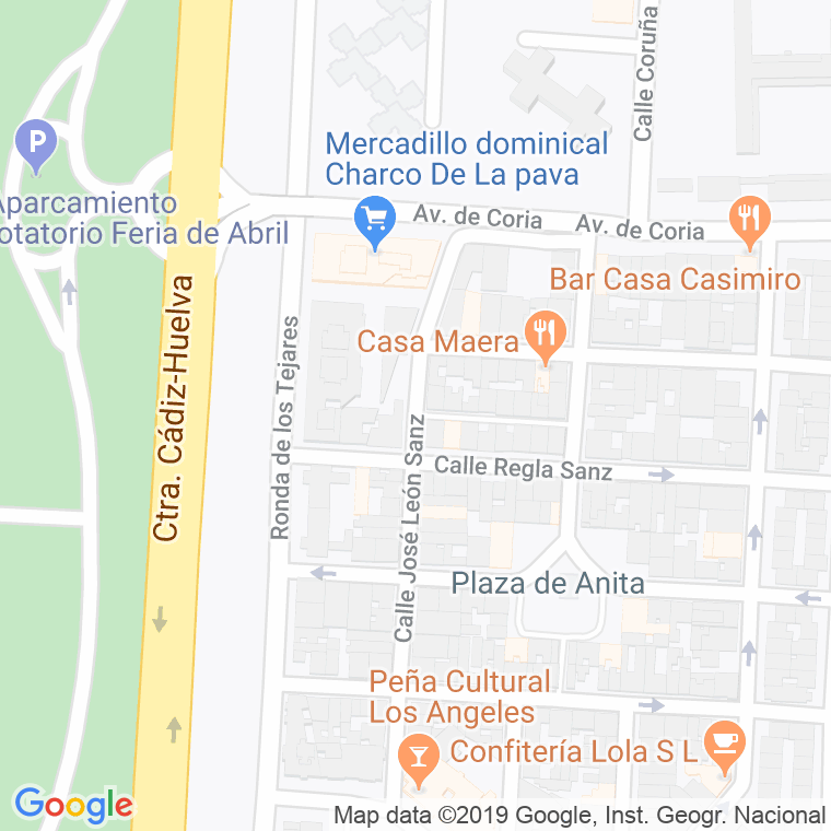 Código Postal calle Enrique Leon en Sevilla