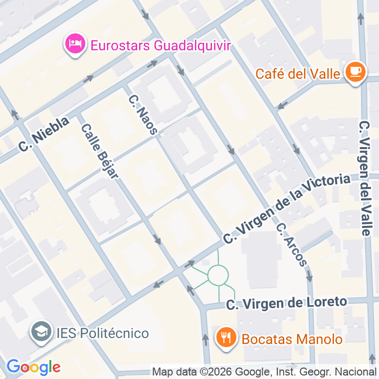 Código postal de Arqueros en Sevilla