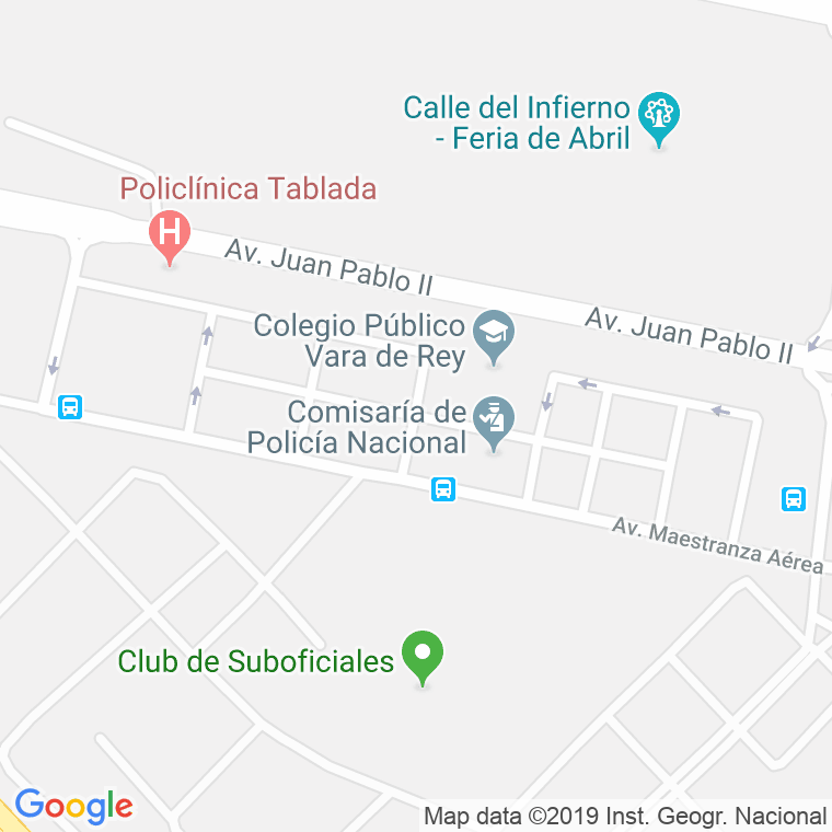 Código Postal calle Bermudez De Castro en Sevilla