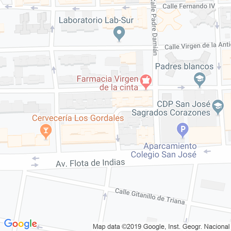 Código Postal calle Cristobal Sanchez Fuentes en Sevilla