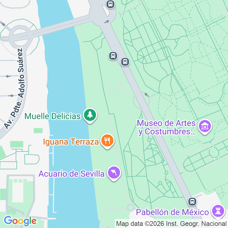 Código postal de Don Santiago Montoto, Avenida en Sevilla