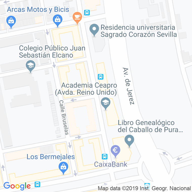 Código Postal calle Dresde en Sevilla