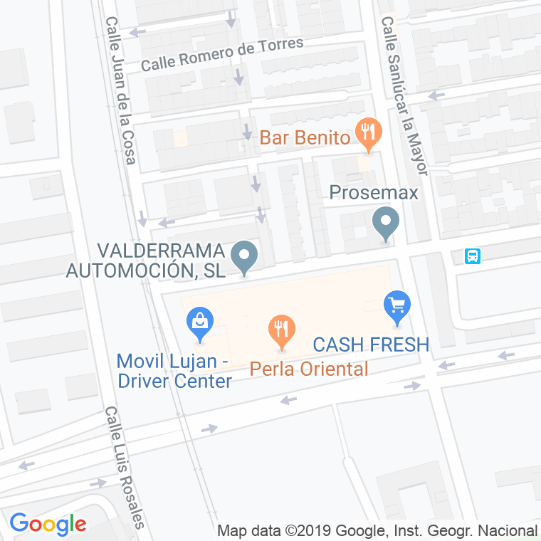 Código Postal calle Alonso Mudarra en Sevilla