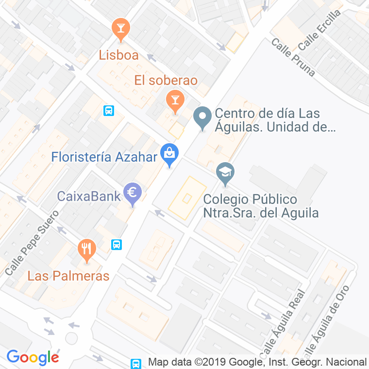 Código Postal calle Antonio Bernal en Sevilla