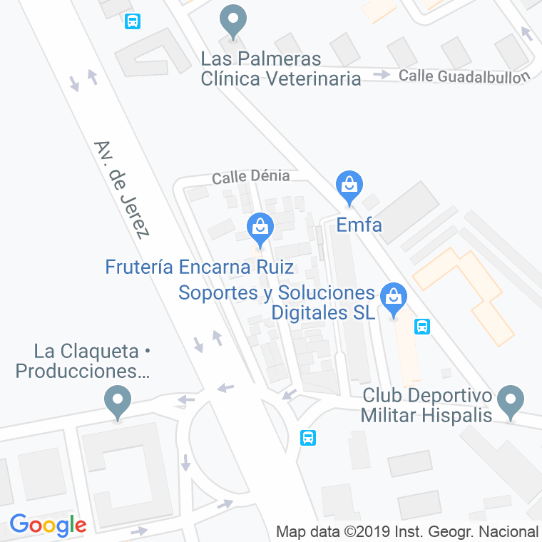 Código Postal calle Betanzos en Sevilla