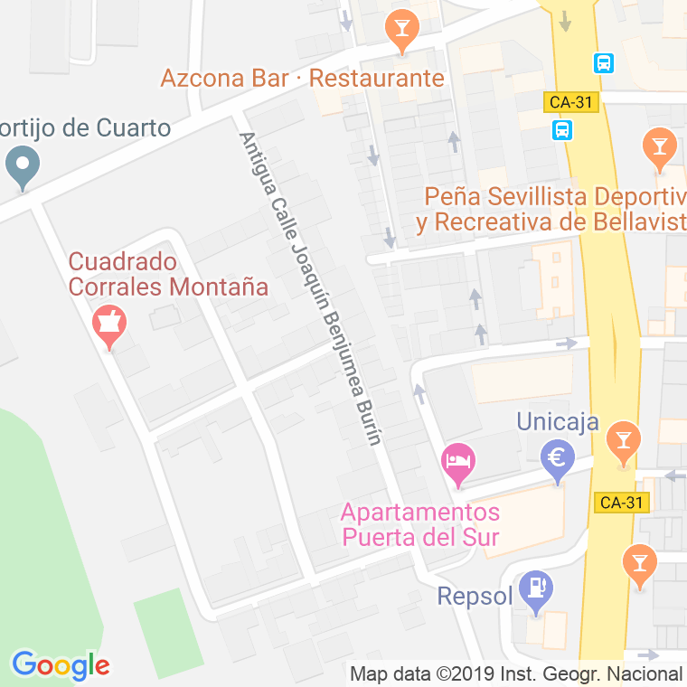 Código Postal calle Joaquin Benjumea Burin en Sevilla