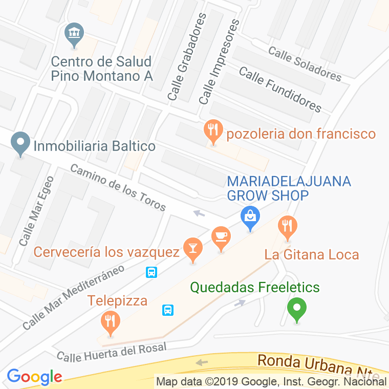 Código Postal calle Armeros en Sevilla