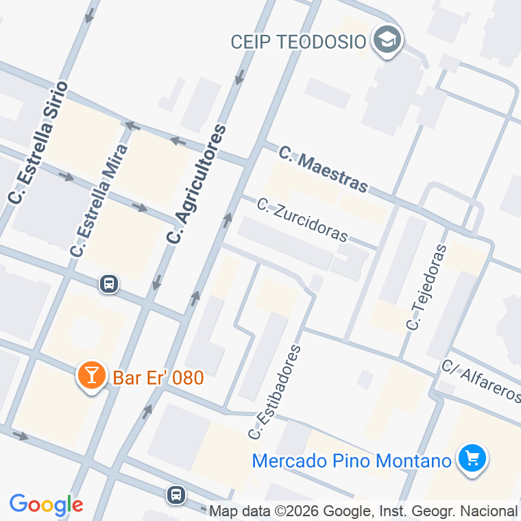 Código postal de Cigarrera en Sevilla