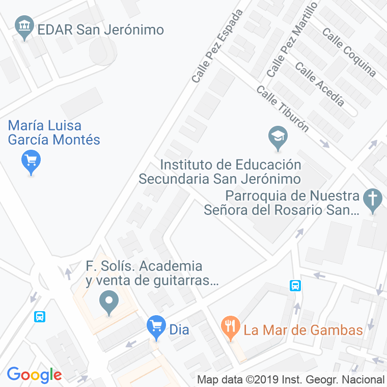 Código Postal calle Congrio en Sevilla