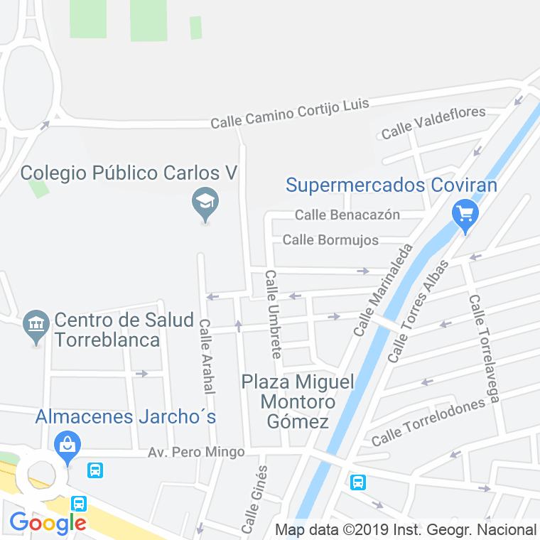 Código Postal calle Alcolea Del Rio en Sevilla
