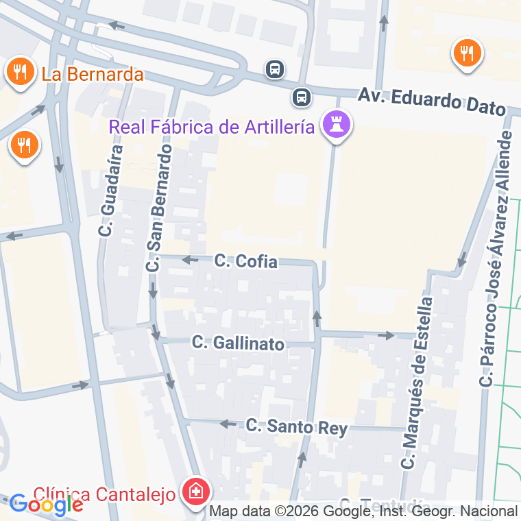 Código postal de Cofia en Sevilla