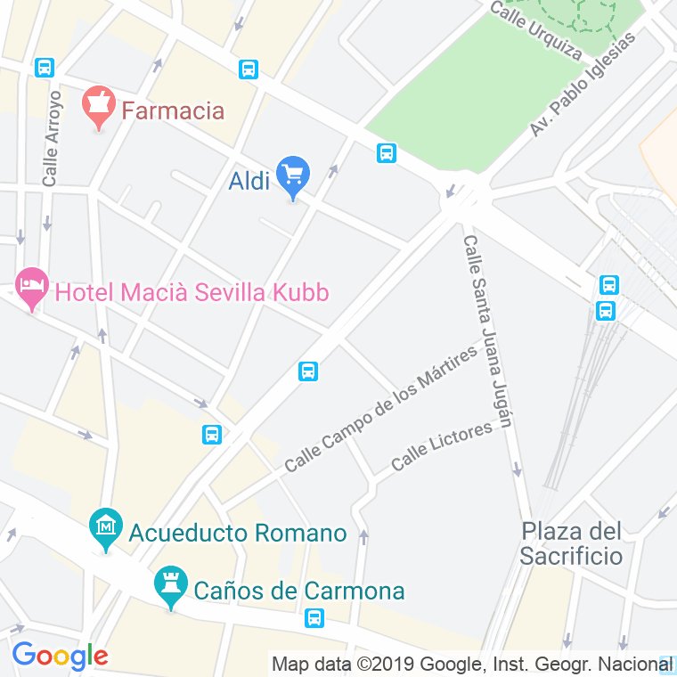 Código Postal calle Enrique Marco Dorta en Sevilla