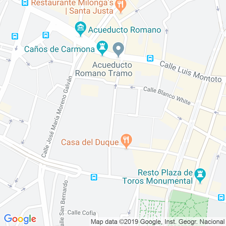 Código Postal calle Jimenez Aranda en Sevilla
