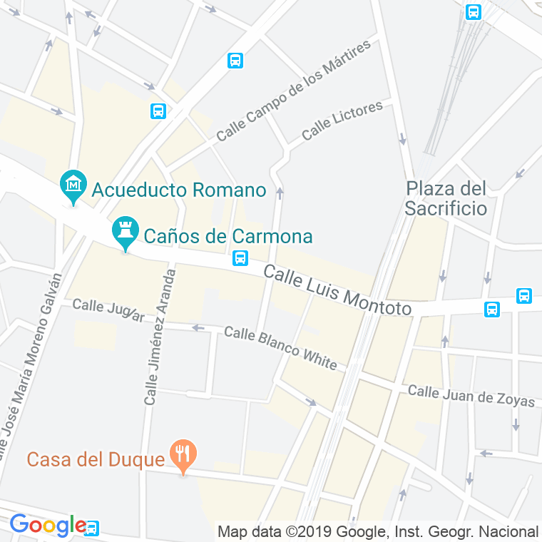 Código Postal calle Manuel Halcon en Sevilla