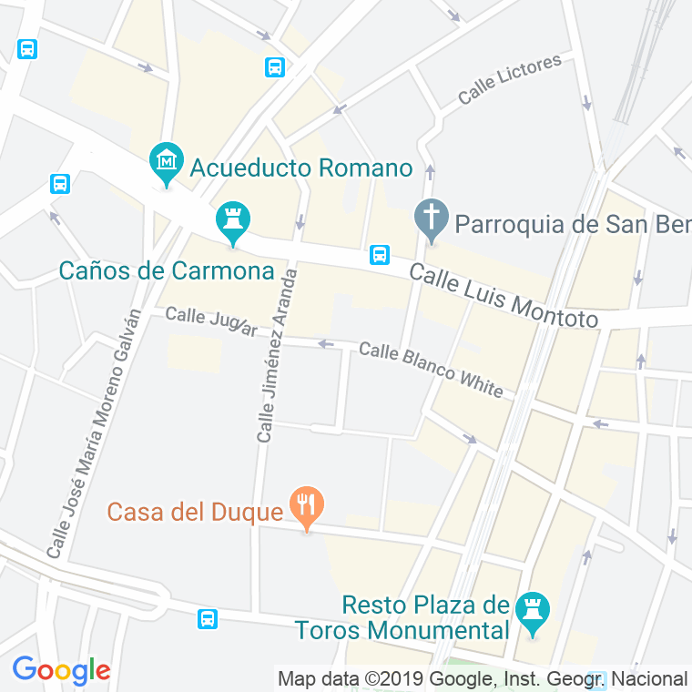 Código Postal calle Nebli en Sevilla