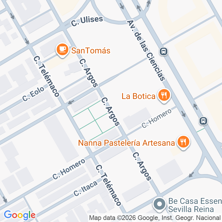 Código postal de Argos en Sevilla