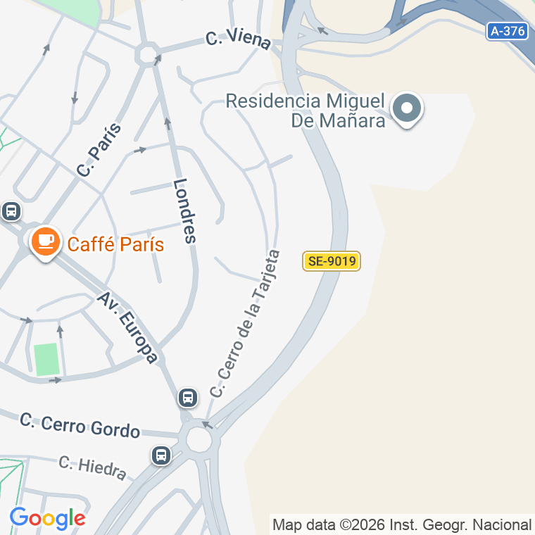 Código postal de Calle Cerro de la Tarjeta en Quinto