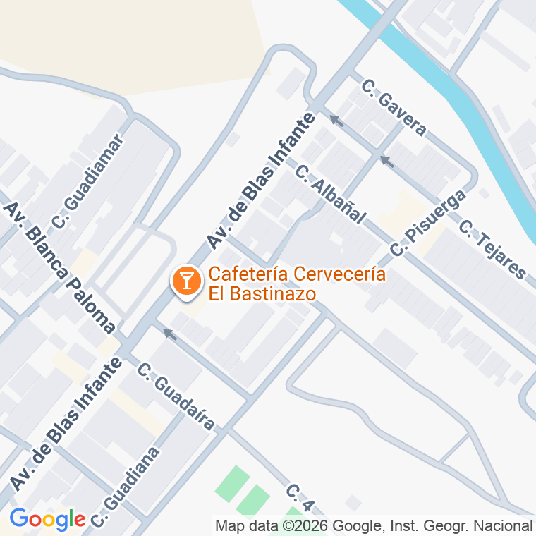 Código postal de Calle Golondrina en Coria del Rio