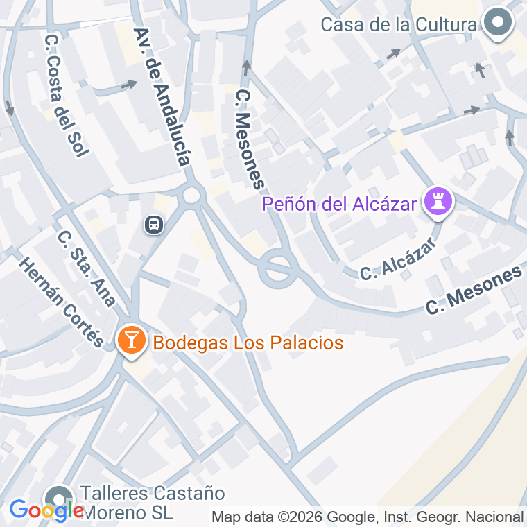 Código postal de Plaza Dr R.alvarez Velazquez en Alcala del Rio