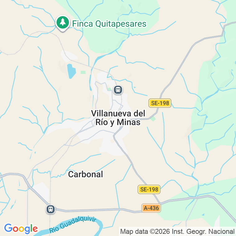 Código postal de Lugar Huerta Compañía Matadero en Villanueva Rio y Minas