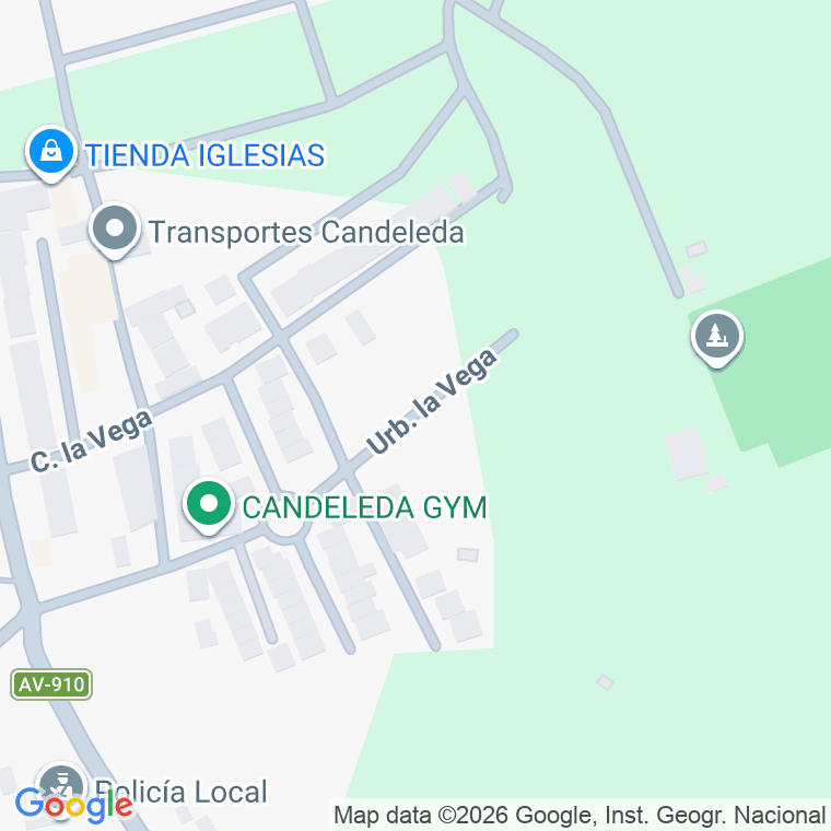 Código postal de Urb Vega (la) en Urbanizacion la Vega