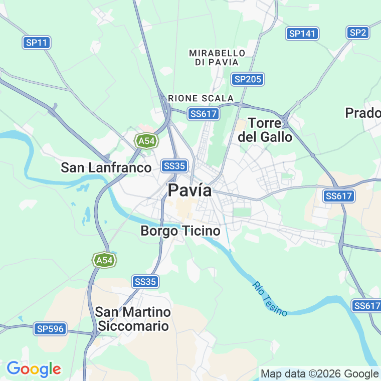 Código postal de Lugar Molino de Pavia en *diseminado*