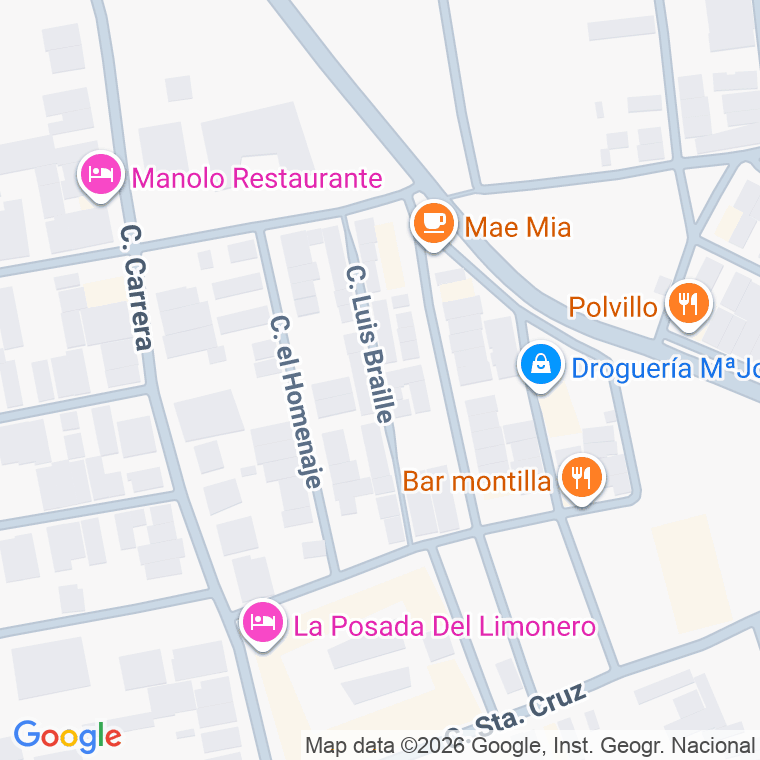 Código postal de Calle Luis Braille en Fuentes de Andalucia
