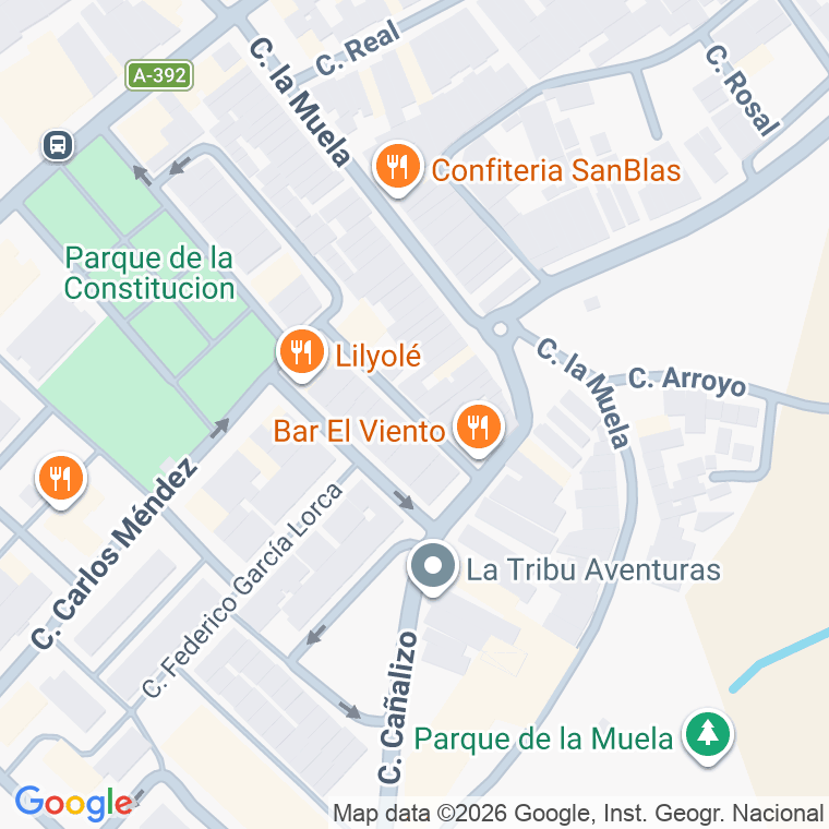 Código postal de Calle Juan Ramon Jimenez en Viso del Alcor (el)