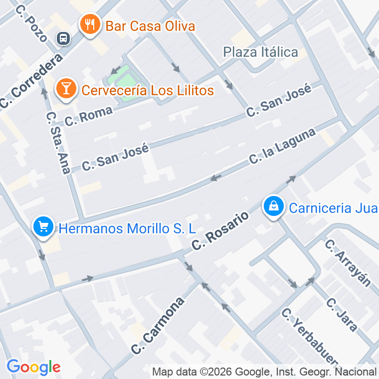 Código postal de Calle Laguna (la) en Viso del Alcor (el)