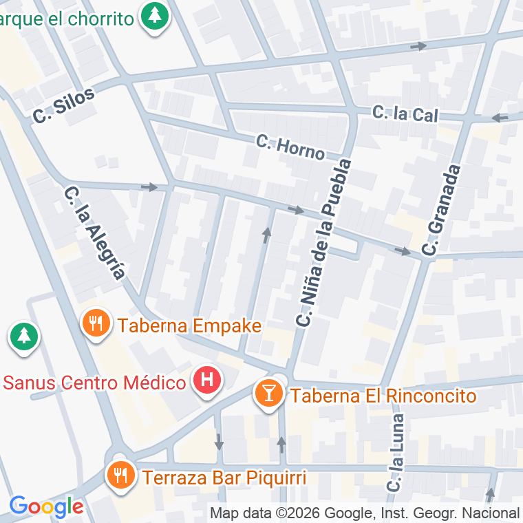 Código postal de Calle Virgen del Carmen en Puebla de Cazalla (la)