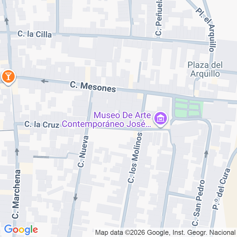 Código postal de Psaje Mesones Fabrica en Puebla de Cazalla (la)