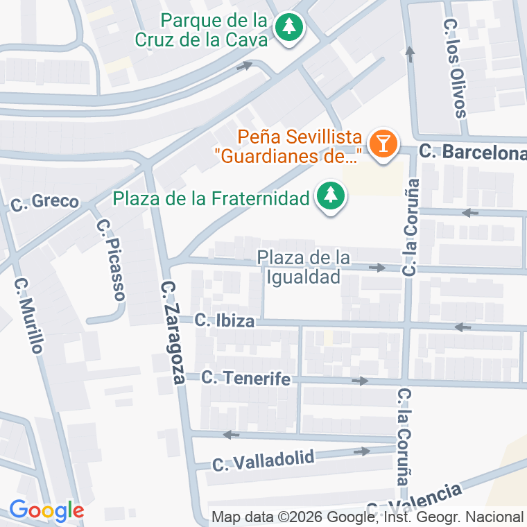 Código postal de Plaza Igualdad (de La) en Arahal