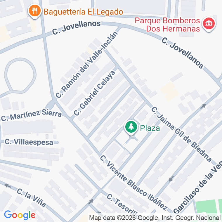 Código postal de Calle Emilia Pardo Bazan en Dos Hermanas