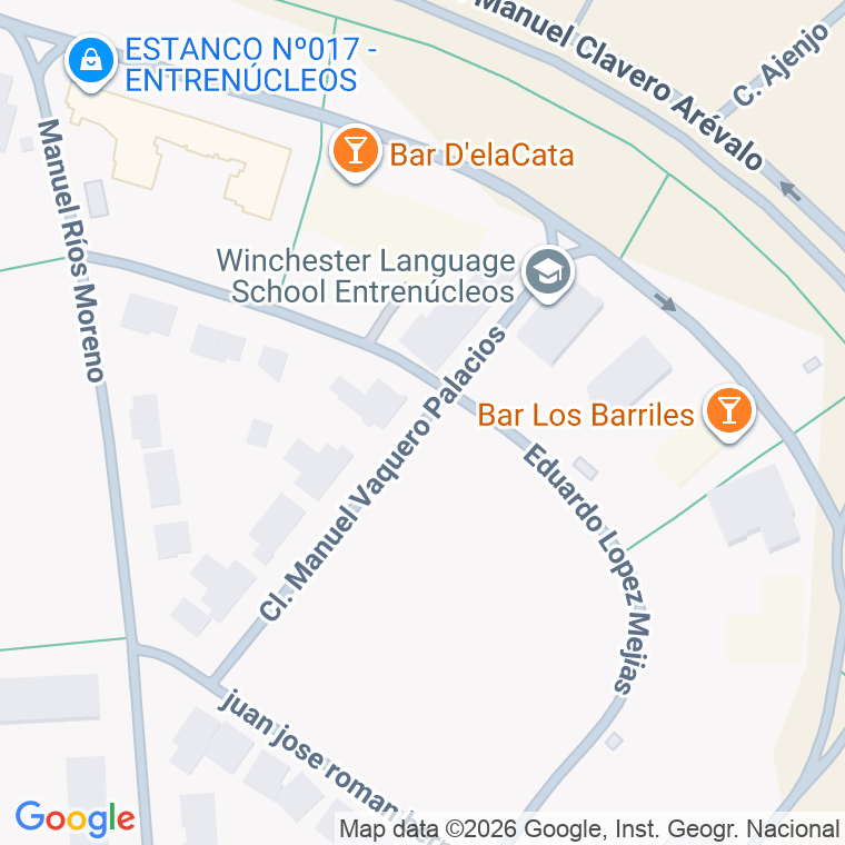 Código postal de Calle Manuel Vaquero Palacios en Dos Hermanas