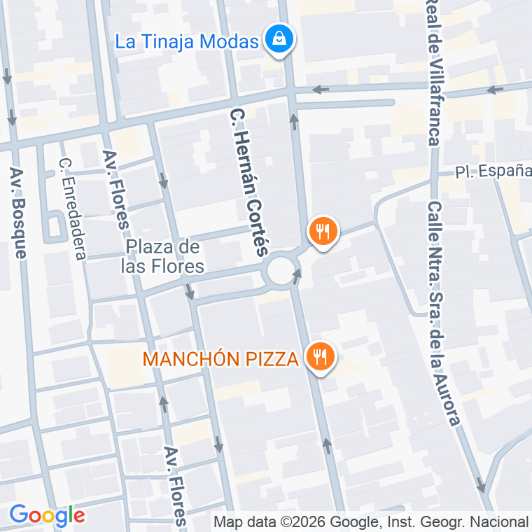 Código postal de Calle Guadalquivir en Palacios y Villafranca